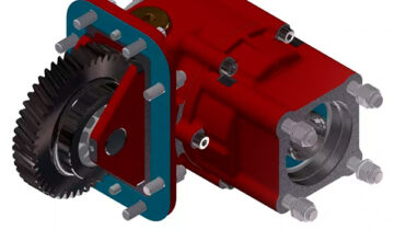 Tomada de Força de dois pistões da Série 500